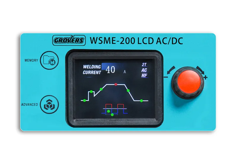 Инвертор cварочный WSME-200 LCD AC/DC GROVERS