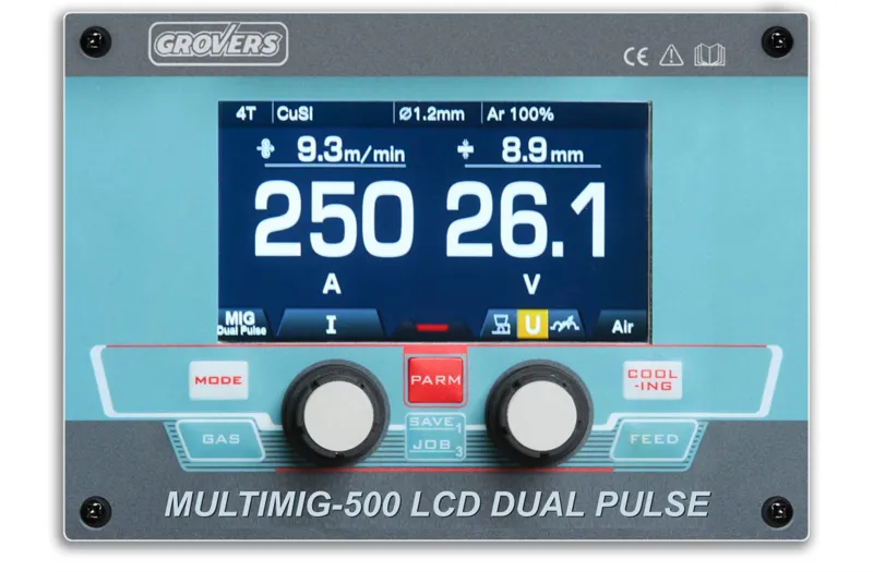 Сварочный полуавтомат MULTIMIG-500LCD DUAL PULSE